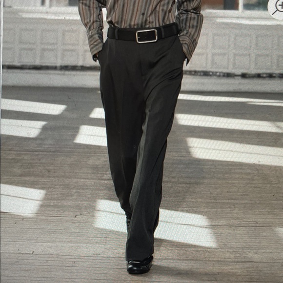 Zara ultra wide leg high rise trousers Pants - Picture 2 of 12